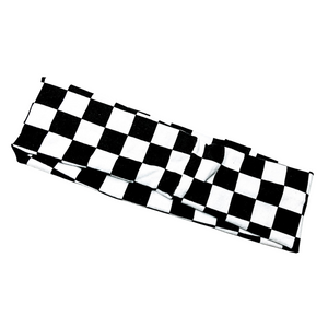 Classic Logo Headband - Checkered