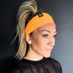 Load image into Gallery viewer, Classic Logo Headband - Neon Orange
