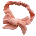 Load image into Gallery viewer, Elastic Tie Headband - Juicy Peach
