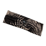 Load image into Gallery viewer, Classic Twist Headband - Black Tropical
