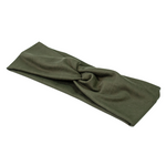 Load image into Gallery viewer, Classic Twist Headband - Olive Green
