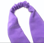 Load image into Gallery viewer, Elastic Tie Headband - Bright Lavender
