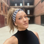 Load image into Gallery viewer, Classic Twist Headband - Houndstooth
