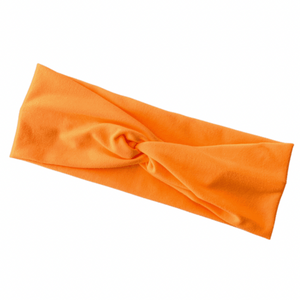 Classic Twist Headband - Neon Orange